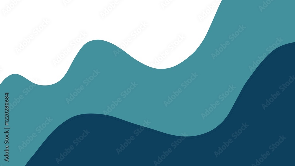 Minimalist Wavy Abstract Design in Cool Tones
Minimalist Wavy Abstract Design in Cool Tones