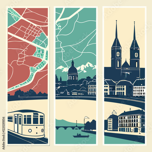 "Travel Poster Vector Art – Stunning Adobe Stock Designs"