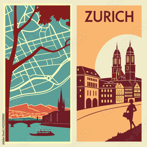 "Travel Poster Vector Art – Stunning Adobe Stock Designs"