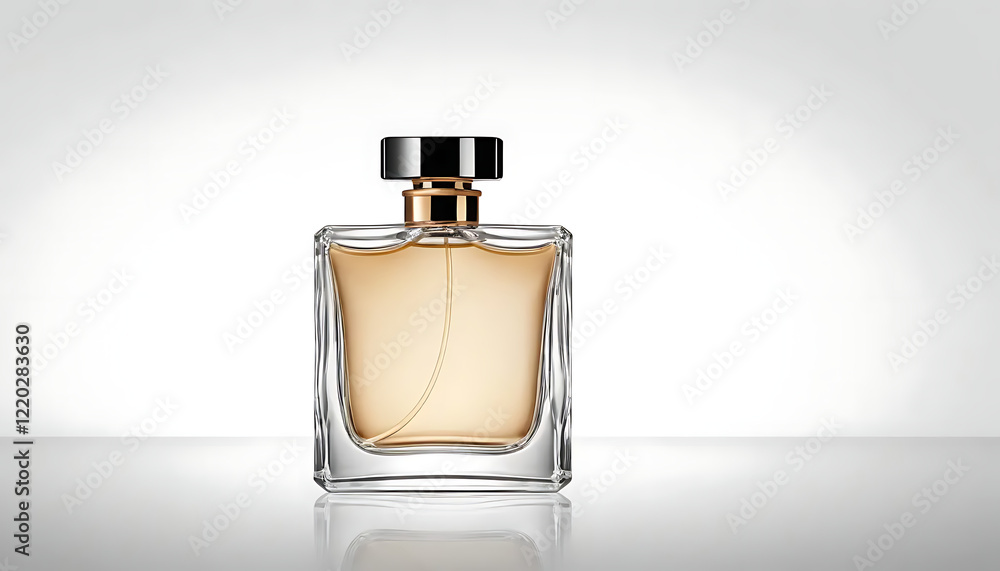 Elegant Perfume Bottle Design Amber Fragrance Elegant Perfume Bottle Design Amber Fragrance