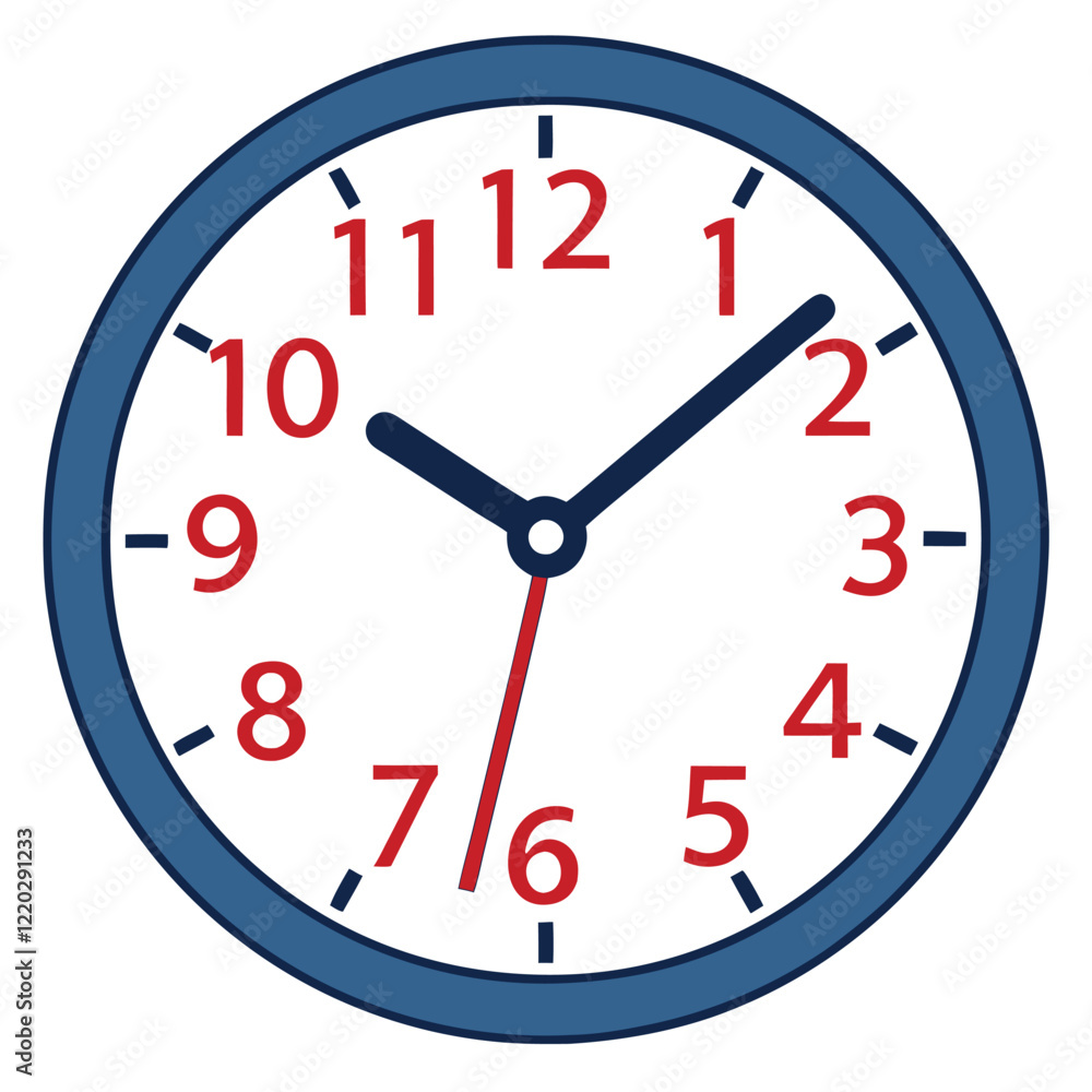 Clock Icon Vector Art Illustration Design Minimalistic Timepiece Graphics for Digital Use Clock Icon Vector Art Illustration Design Minimalistic Timepiece Graphics for Digital Use