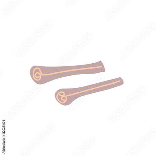 Autumn theme icon illustration