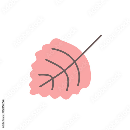 Autumn theme icon illustration