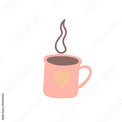 Autumn theme icon illustration