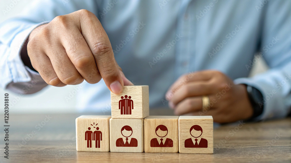 Obraz premium Ai generate team building strategy office environment business insights professional development motivational approach