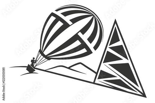 windsurfer vector