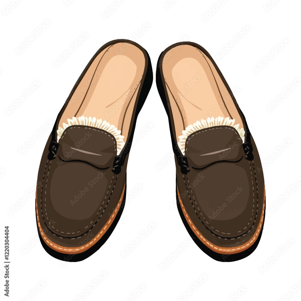 Cartoon different shoes. Casual boots fashion formal footwear for woman man foot or kids childish shoe, elegant heeled boot sneakers beach sandals, vector illustration of collection female footwear Cartoon different shoes. Casual boots fashion formal footwear for woman man foot or kids childish shoe, elegant heeled boot sneakers beach sandals, vector illustration of collection female footwear