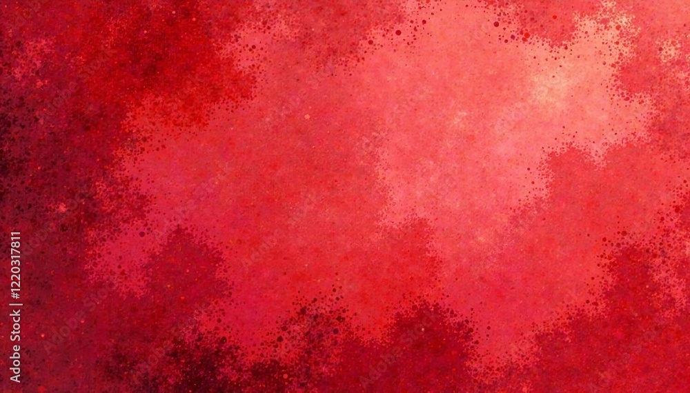 Fototapeta premium Vibrant abstract red background with textured elements for creative projects.
