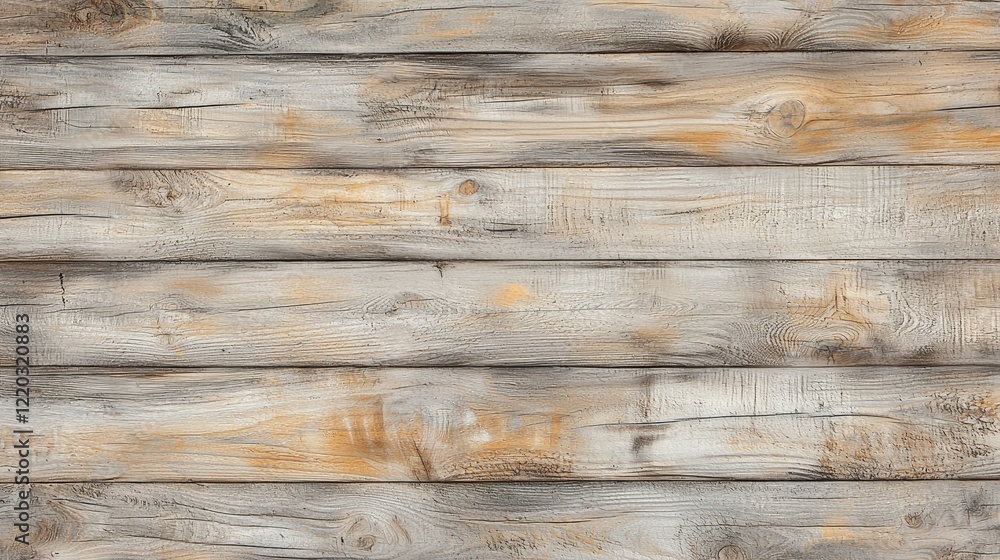 Fototapeta premium This image features a seamless background of textured wooden planks in light brown, perfect for use in interior design projects or as a rustic backdrop in various creativ