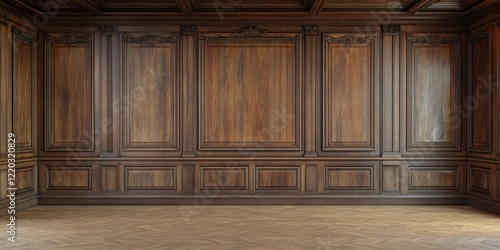 Wood Paneled Room