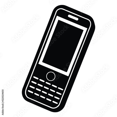 Mobile Phone Icon Vector Art Illustration Design for Digital Graphics, Technology, and Apps