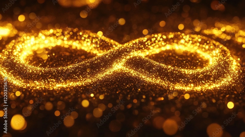 Gold Infinity Symbol Gold Infinity Symbol