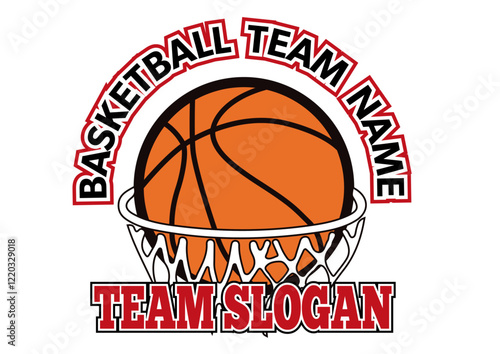 BASKETBALL LOGO SLOGAN