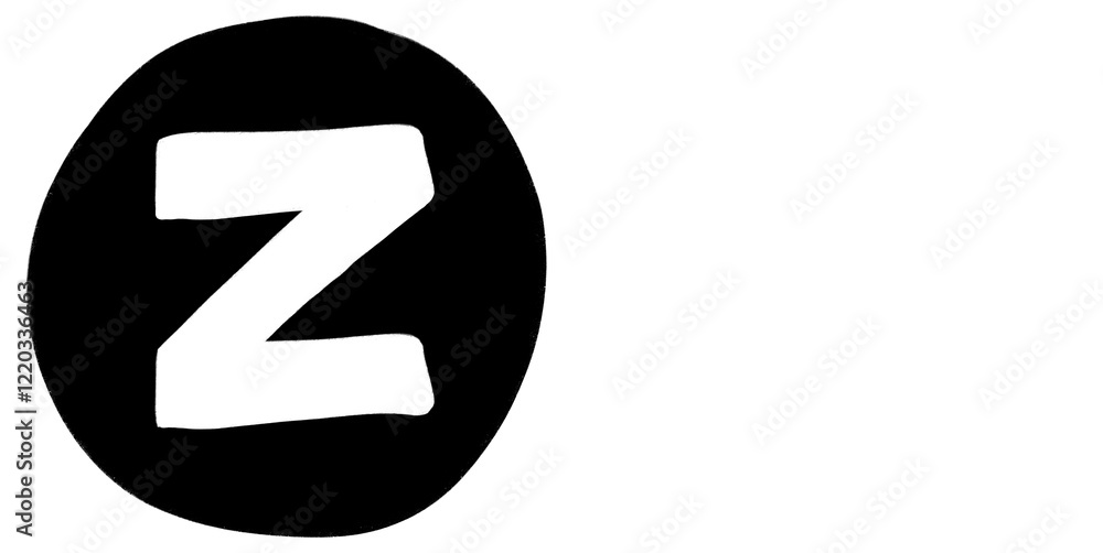 Z Alphabet Hand Drawn Style And Monochrome Design Font Design Z Alphabet Hand Drawn Style And Monochrome Design Font Design
