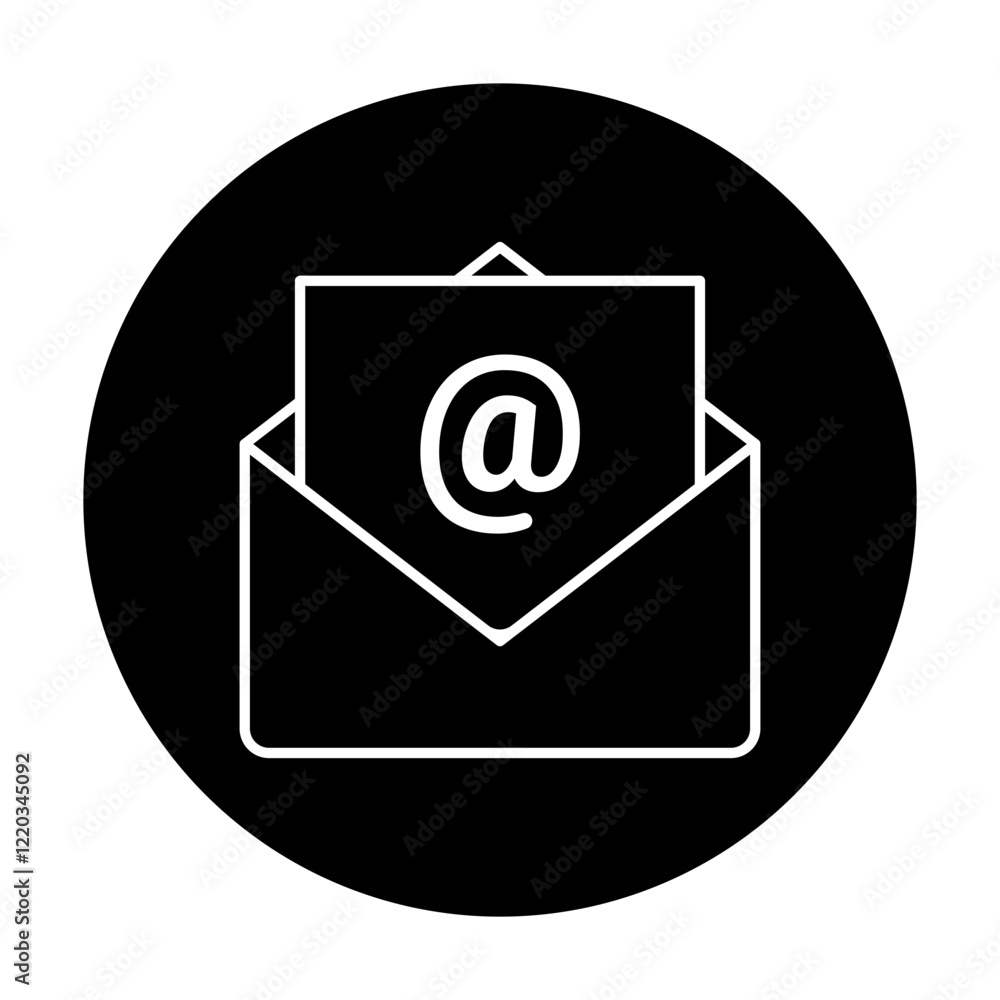 E-mails Icon. Digital Communication and Messaging Illustration for Professional and Personal Use. E-mails Icon. Digital Communication and Messaging Illustration for Professional and Personal Use.