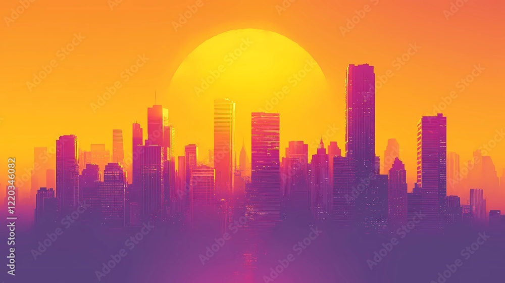 Digital retro background featuring a neon grid and vibrant colors, illustrated in a timeless storybook-inspired art style Digital retro background featuring a neon grid and vibrant colors, illustrated in a timeless storybook-inspired art style