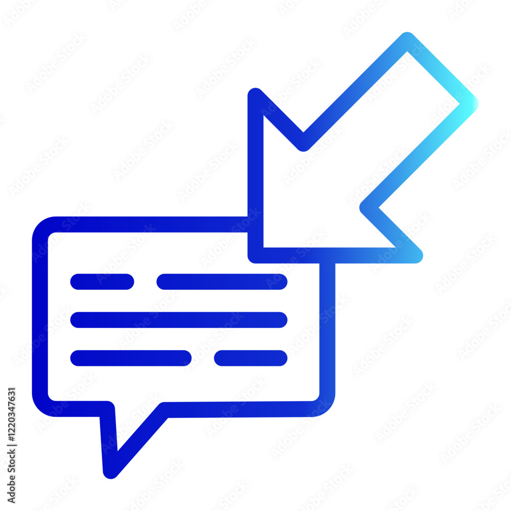 Receive Message Icon Line Gradient Style for Communication Pack Icon Themes
Receive Message Icon Line Gradient Style for Communication Pack Icon Themes