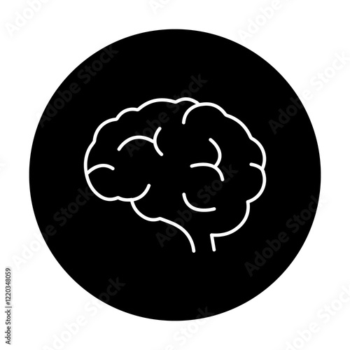 Deep Focus Icon. Concentration and Productivity Illustration for Cognitive Development.