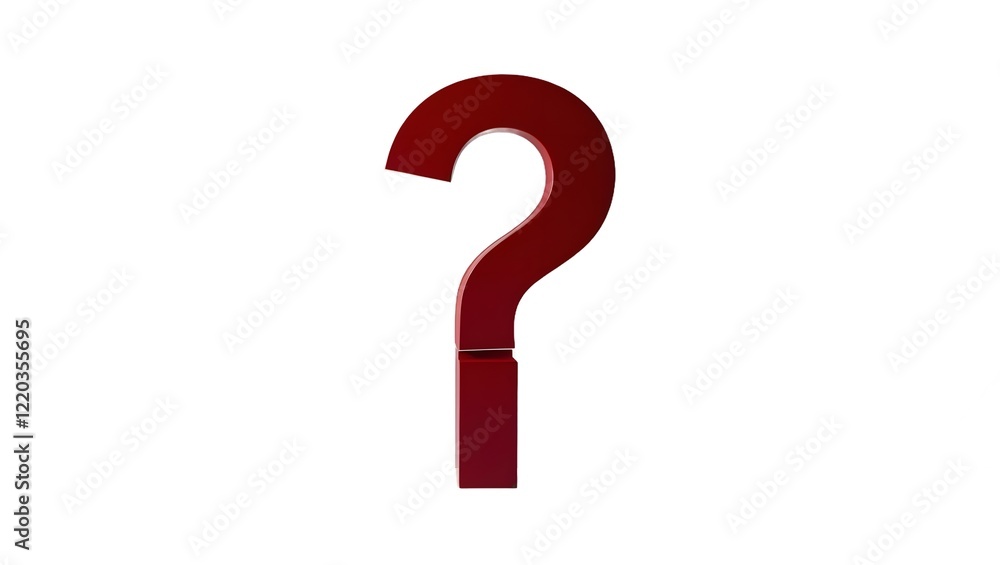 red question mark red question mark