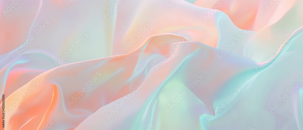 Fototapeta premium Exploring the depth and texture of 3D smoke with varied densities and opacities