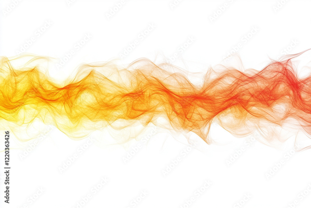 Abstract Orange Yellow Smoke Wave Background Image Abstract Orange Yellow Smoke Wave Background Image