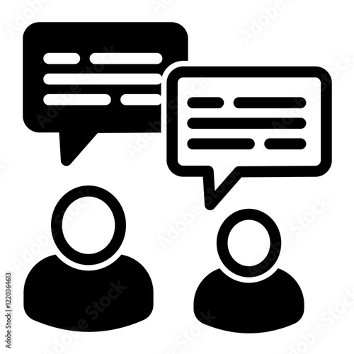 Dialog Icon Mixed Style for Communication Pack Icon Themes
