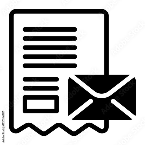 Letter Icon Mixed Style for Communication Pack Icon Themes
