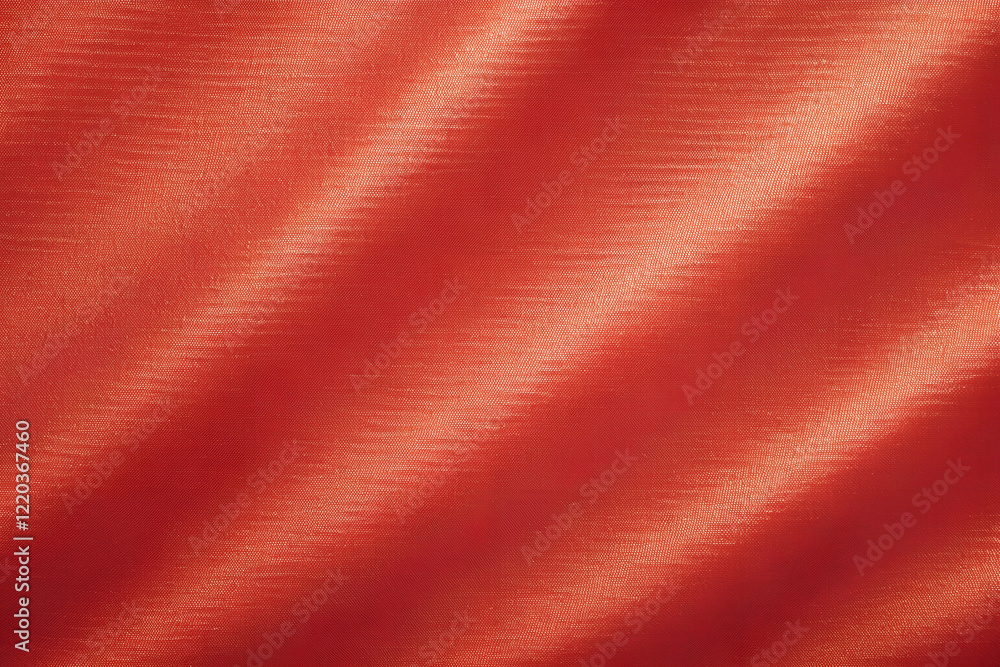 Red fabric texture, smooth surface, silky quality for backgrounds, copy space Red fabric texture, smooth surface, silky quality for backgrounds, copy space
