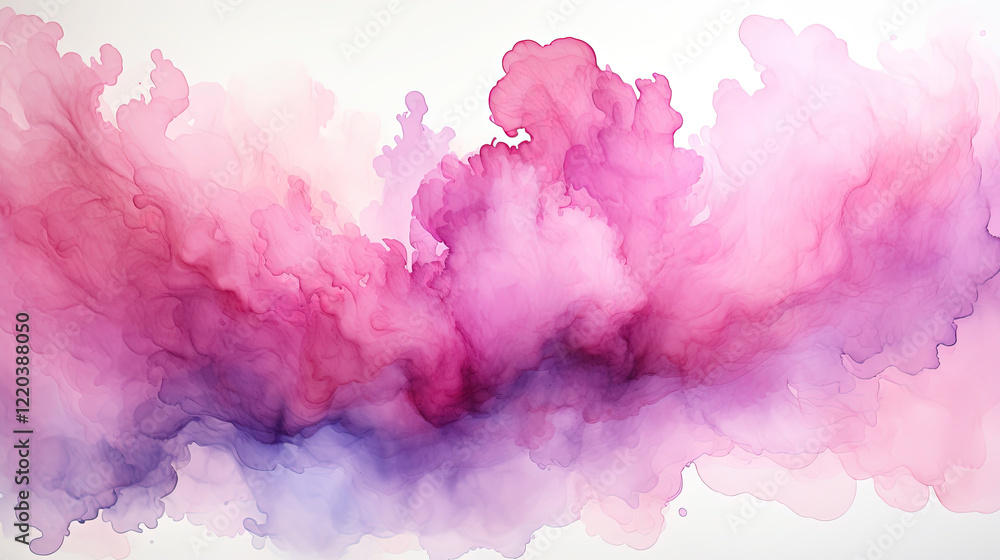 Fototapeta premium abstract watercolor pink background