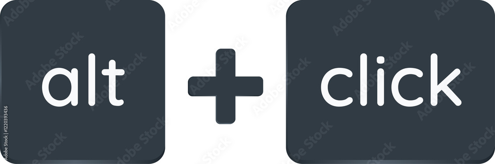 Fototapeta premium alt + click