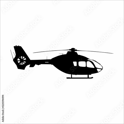 helicopter silhouette