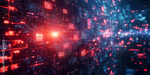 Wallpaper Mural A Blockchain System with Encrypted Data Blocks Securing Transparent and Immutable Digital Transactions Globally Torontodigital.ca