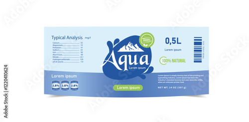 water bottle label template 