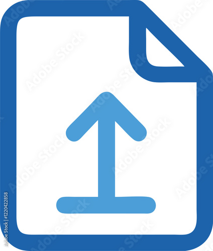 blue arrow icon