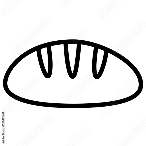 bread icon illustration