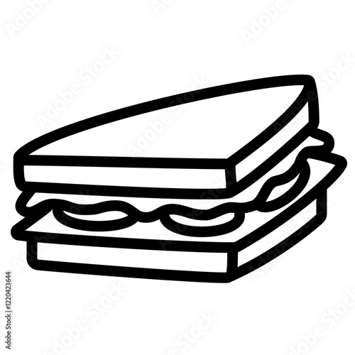 sandwich vector illustration