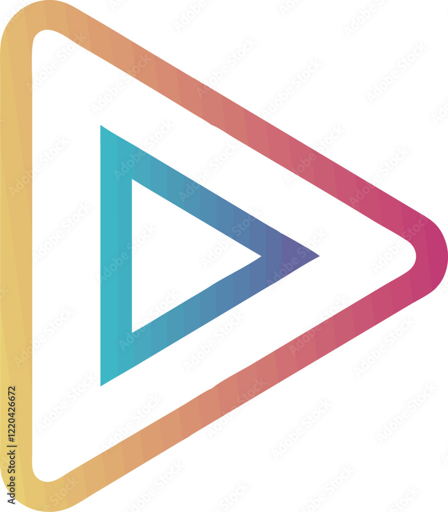 High-Quality Play Symbol for Online Videos, Music, and Streaming High-Quality Play Symbol for Online Videos, Music, and Streaming