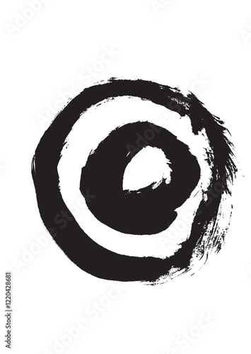 筆ブラシ 筆の質感 墨文字