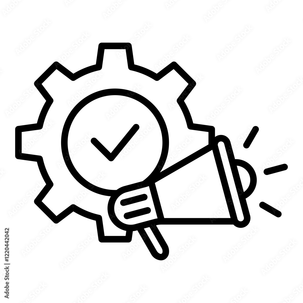 Marketing Management Icon Marketing Management Icon