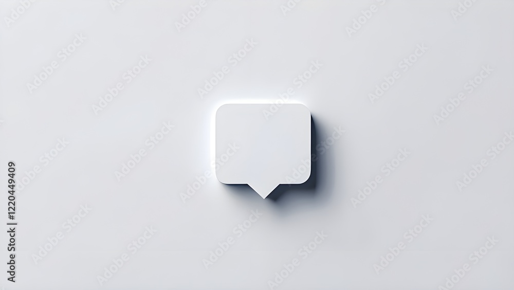 Message Icon silhouette vector on white background Message Icon silhouette vector on white background