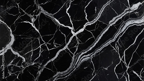 Natural black marble texture for skin tile wallpaper luxurious background, Marble Texture, Black Texture.