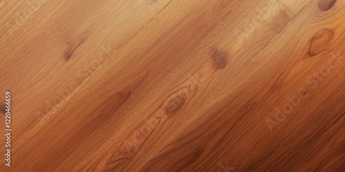 "High Gloss Lacquered Wood Panels with Rich, Deep Brown Tones and Polished Reflective Surfaces, Accentuating the Natural Grain and Creating a Luxurious, Retro-Inspired Background"
