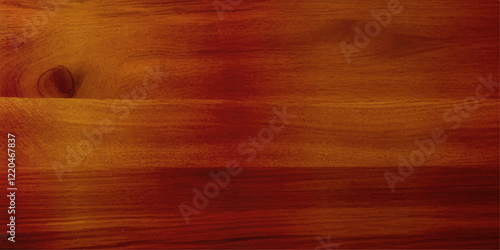 "A Stunning Close-Up of Glossy Lacquered Brown Wood Panels, With Deep Reflective Tones and Visible Natural Grain Patterns, Creating a Sophisticated and Retro-Inspired Wooden Backdrop"
