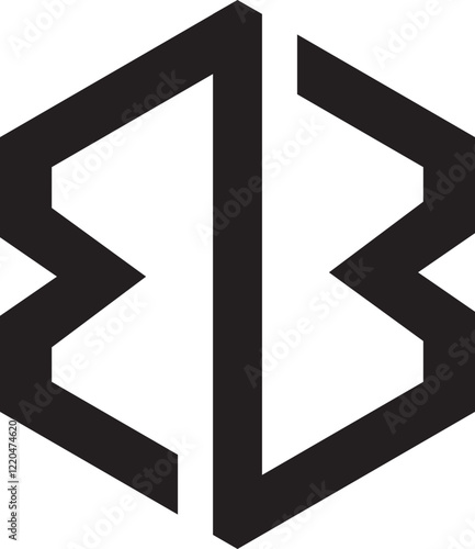 Free Download BB polygon logo.eps - GFXLoad