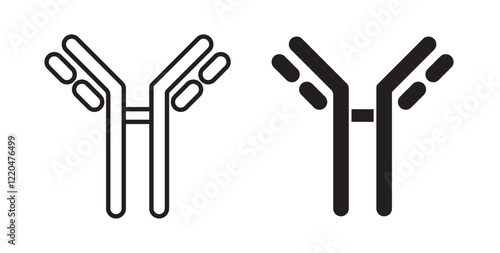 Antibody icons pack for ui designs