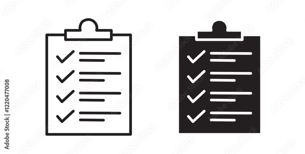 Checklist icons pack for ui designs Checklist icons pack for ui designs