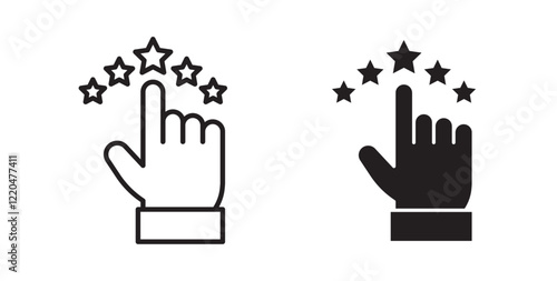 Customer feedback icons pack for ui designs