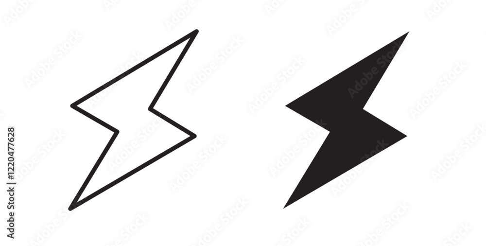 Electricity icons pack for ui designs Electricity icons pack for ui designs