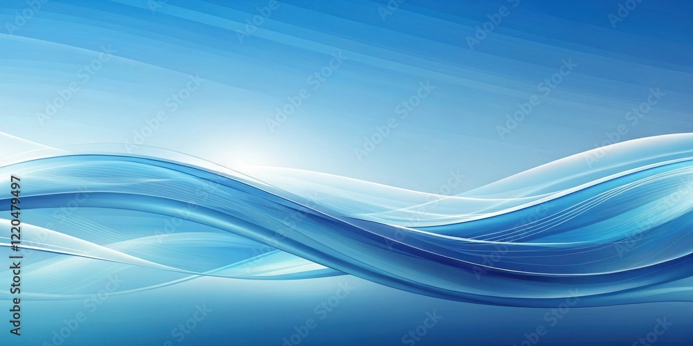 Abstract Blue Wave Background Design for Modern Presentations Abstract Blue Wave Background Design for Modern Presentations