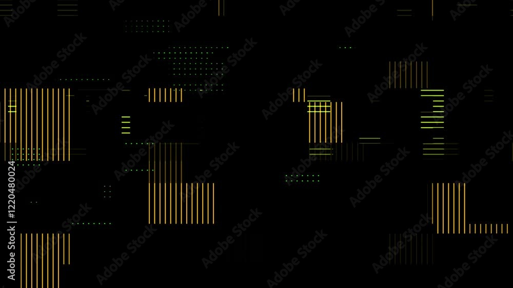 glitched background effect